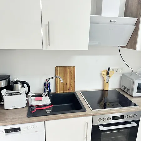 Premium 4 Bett ,wifi, Waipu Tv, Waschmaschine, Trockner, Kueche In Hamm (North Rhine-Westphalia)